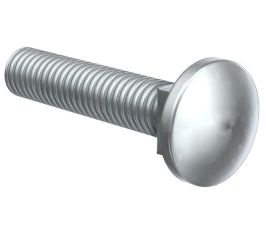 Болт с полукруглой головкой и квадратным подголовком