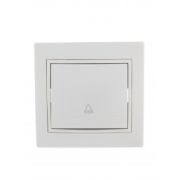 Выкл СУ 1-кл Мира белый 701-0202-103