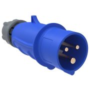 Вилка переносная ССИ-023 32А 2Р+РЕ 250B IP44 MAGNUM ИЭК