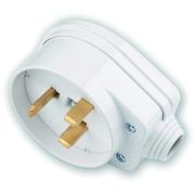 Вилка штепсельная 32А В32-071 (к блоку БРА32-016) белая