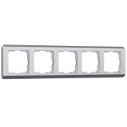 Рамка 5-м Веркель серебряный WL12-Frame-05 W0052106