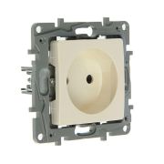 Розетка СУ 1-м Legrand Etika (мех.) б/з 16А сл.кость