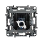 Розетка компьютерная 1-м СП Etika RJ45 кат.5E UTP механизм сл. кость IEK 672341