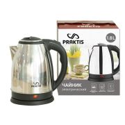 Чайник Praktis (1.8л) 1,5кВт нерж. сталь