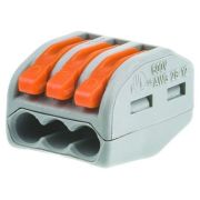 ВАГО 222-413 3х2,5мм с рычажком WAGO