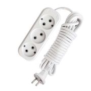 Удлинитель Универсал Е-203 3гн 3м б/з 10А (ПВС 2х0.75)