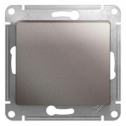 Выключатель СУ 1-кл Глосса (мех.) платина