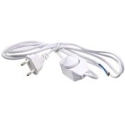 Шнур сетевой 1,6м с диммером белый