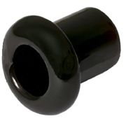 Ретро «МезонинЪ» втулка межстеновая фарфор ЧЕРНЫЙ (цена за уп.2шт)