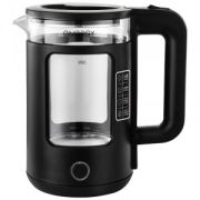 Чайник ENERGY E-256 (диск, 1,5л) 1,5кВт, стекло/пластик 164138