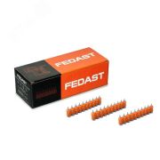 Гвозди 3.0x16 мм для монт.пистолета с ков.наконечн (уп.10шт) Fedast