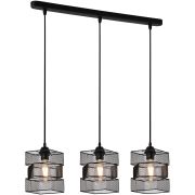 Люстра подвес Reluce 60W Е27*3 металл черный 03214-3.9-03 BK