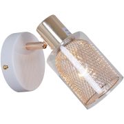 Бра Reluce 40W Е14 белый/золото 06125-3.8-01 WH+FGD