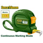 Рулетка 3м 16мм двойная кнопка JADEVER JDMT4311