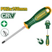 Отвертка крестовая PH2 150мм Cr-V JADEVER JDSD2226