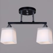 Светильник Reluce Е27 40W*2 черный/белый 05017-0.3-02 BK+CR