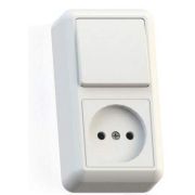 Блок БКВР-427 ОУ Роз б/з+Выкл 1-кл Кунцево-Электро