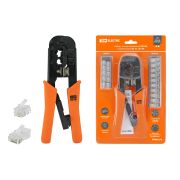 Пресс-клещи обжимные КО-9Е RJ-11/45 с наконеч.ТДМ