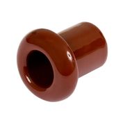 Ретро «МезонинЪ» втулка межстеновая фарфор КОРИЧНЕВЫЙ (цена за уп.2шт)