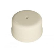 Ретро «Усадьба» Коробка распред пласт D80х33 СЛОНОВАЯ КОСТЬ