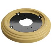 Ретро «Усадьба» Рамка 1-местная пласт ПЕСОЧНОЕ ЗОЛОТО