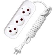 Удлинитель Универсал У6-639M 3гн 7м б/з 10А (ПВС 2х1)