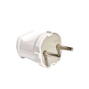 Вилка Универсал А113 прямая б/з 6А белая