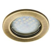 Светильник Ecola MR16 GU5.3 Черненая Бронза FB1621EFY