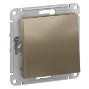 Переключатель СУ 1-кл Атлас (мех.) проходн. шампань (561)