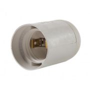 Патрон Е27 подвесной пластик белый ASD/InHome