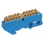 Шина нулевая ШНИ 8-12 14/2 на DIN изол.