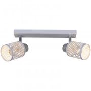 Светильник Reluce Е14 40W*2  белый хром 01412-0.8-02 WT+CR