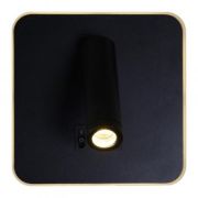 Бра Reluce LED 12W металл/акрил черный 86202-9.2-001KT LED12W BK