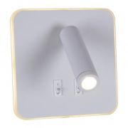 Бра Reluce LED 12W металл/акрил белый 86202-9.2-001KT LED12W WT