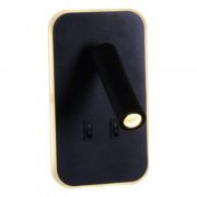 Бра Reluce LED 12W металл/акрил черный 86204-9.2-001KT LED12W BK