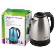 Чайник HomeStar HS-1010 (диск,1,8л) 1,5кВт нерж.сталь