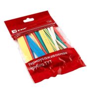 Трубка ТУТ 6/3мм (набор 7цв. по 3шт) EKF