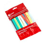 Трубка ТУТ 8/4мм EKF ассорти