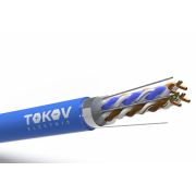 Кабель витая пара F/UTP 4х2х23AWG (0.57мм) кат.6 LSZH TOKOV PRO Fluke tested (м) TOKOV ELECTRIC