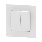 Переключатель СУ 2-кл перекрестный 10А 250В LOTEGRO Viard белый