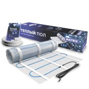 Мат нагревательный для теплого пола MATRIX 5 кв.м 750Вт IP X7