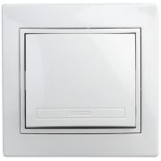 Выключатель 1-кл. СП Plano 10А IP20 1-101-01 250В бел. Intro Б0053721