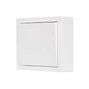 Выключатель 1-кл. ОП LETO бел. LEZARD 752-0200-100