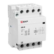 Контактор модульный КМ 40А 4NО (3 мод.) EKF km-3-40-40