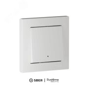 Выключатель СУ 1-кл Атлас SMART Zigbee (мех.) с инд. белый