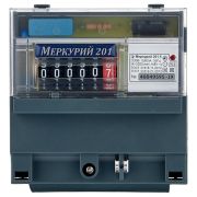 Счетчик Меркурий 201.5 1ф 1т 5(60)А, уст. на рейку