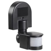 Датчик движения ДД-008 1100Вт 180град 12м IP44 черный ИЭК