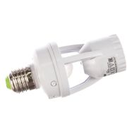 Датчик движения в патрон Е27Camelion LX-451 60W 360° белый