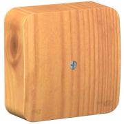 Коробка распред. ОУ Бланка 75х75х30 IP42 ясень