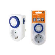 Таймер-розетка ТДМ ТРМ-01 30мин/24ч 16А (механич.)